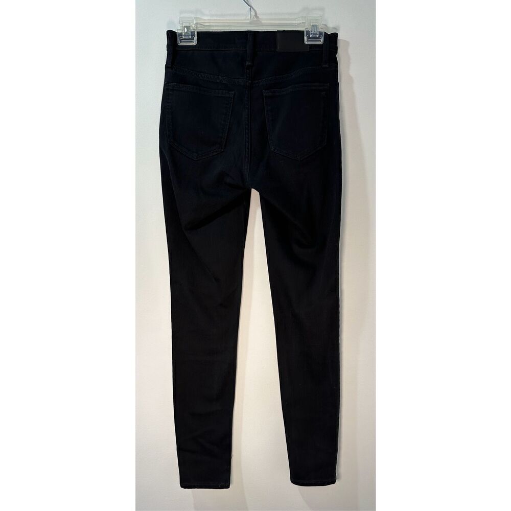 Madewell women’s 9” midrise black skinny jeans size 26T.  #28-1803 - Picture 5 of 5